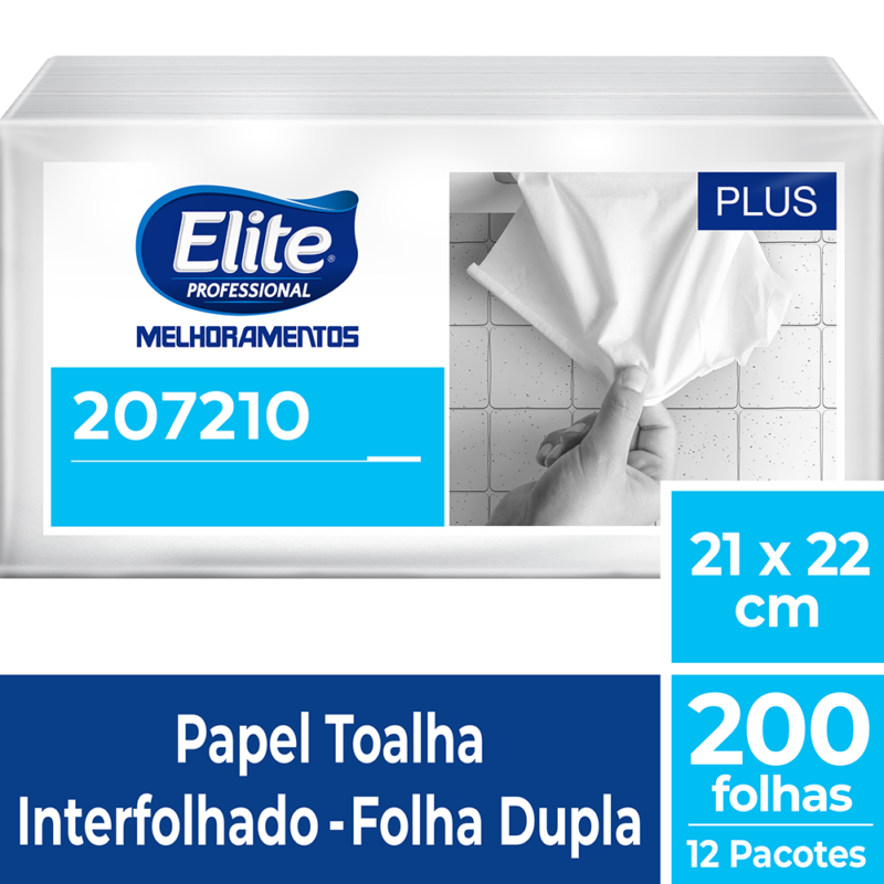 PAPEL TOALHA INTERFOLHADA FOLHA DUPLA